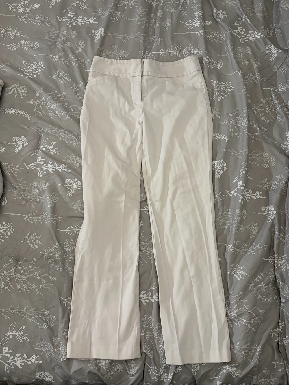 Rafaella White Work Trousers